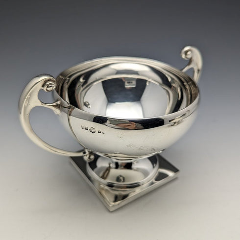 British Vintage Silver Plate Sugar Pot & Cream Jug